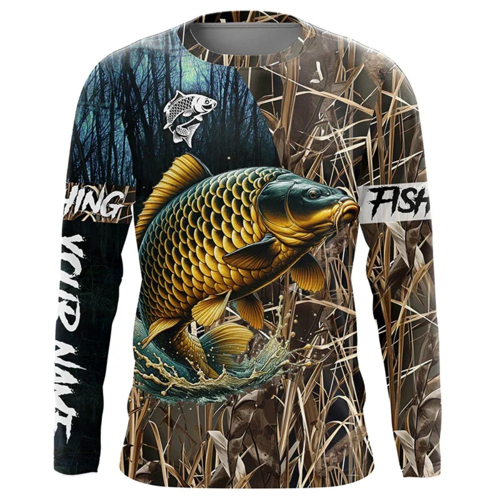 Outdoor Hunting Prints - 原宿アメリカンハンティング迷彩 3D プリントスポーツブレザ速乾性メンズレディース Tシャツアウトドアカジュアル親子服