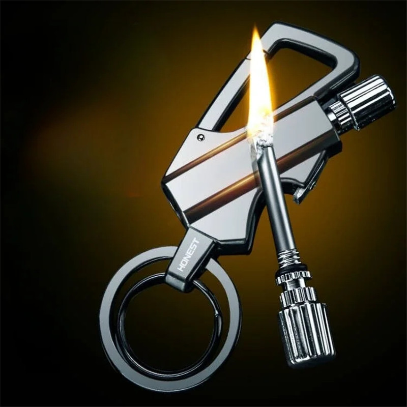 Fire Starter Waterproof - ホットキーホルダー アウトドアメタルポータブルライター 不滅の火起こしマッチ棒 キャンプ用ライター 防水アウトドアサバイバルツール