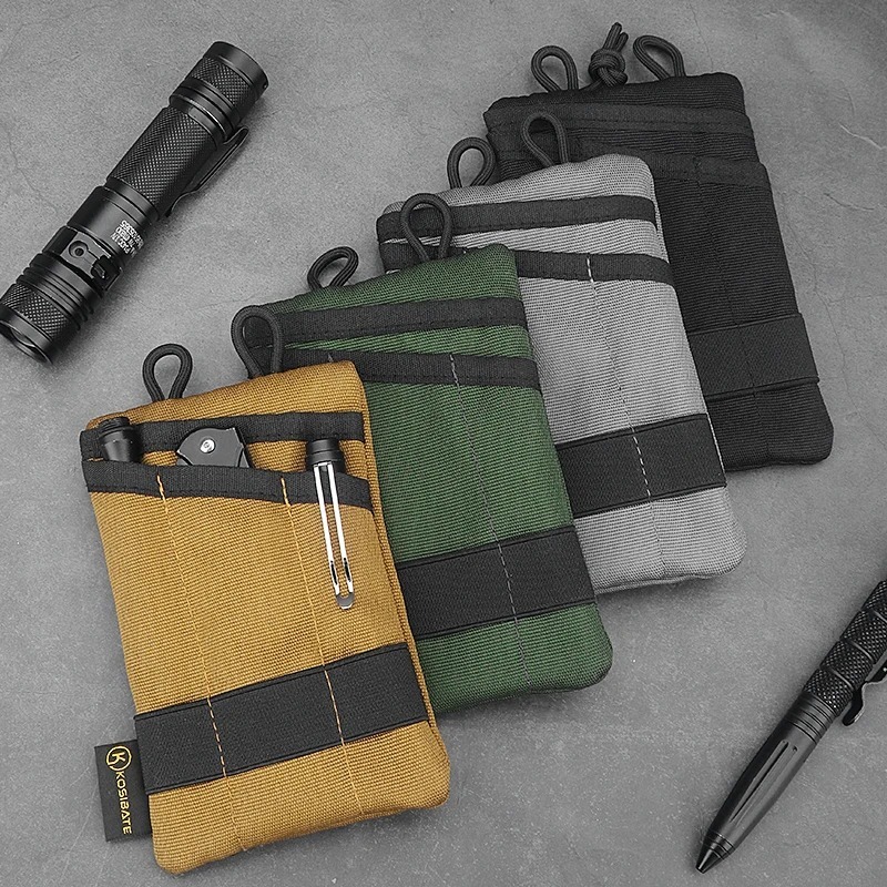 Hunting Outdoor Wear - ミニ EDC ポーチ多機能アウトドアスポーツキャンプハイキング財布耐摩耗性キャンプハイキング登山用