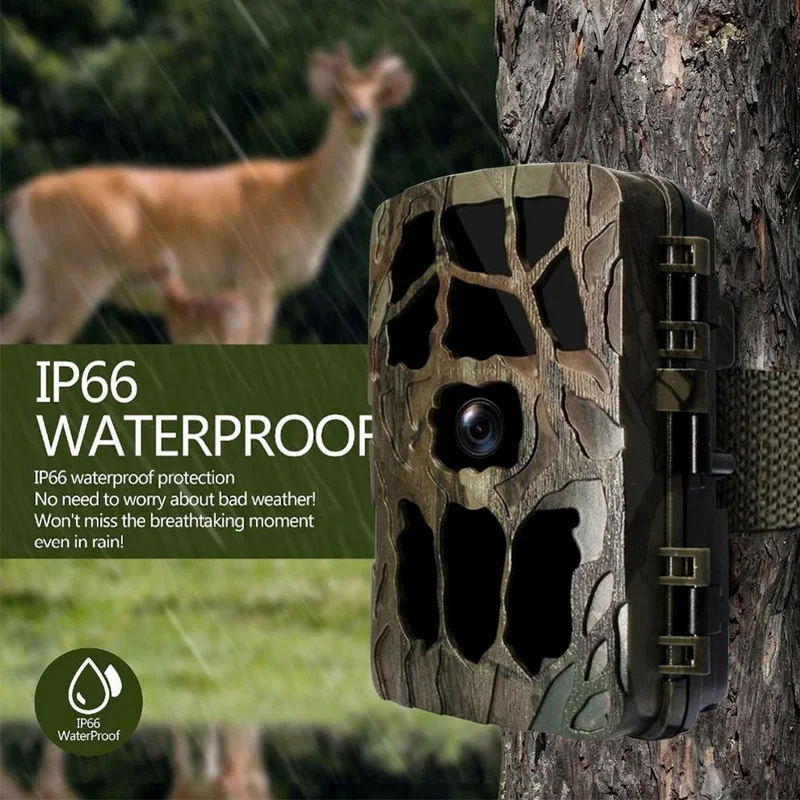 Hunting Outdoor Camera - 防水赤外線暗視カメラ,1080p,4K (h982),暗視機能付き