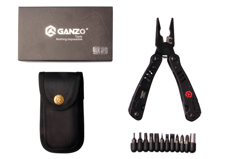 Knife Hunting Fixed Blade - Ganzo G302 G302-H G302-B マルチプライヤー 26ツール一体型ツールセット