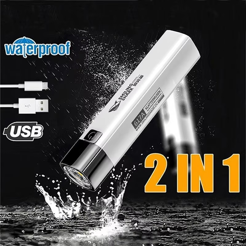 Outdoor Hunting Lights - USB 充電式超高輝度 LED 懐中電灯 LED トーチ夜間乗馬キャンプ狩猟屋外防水フラッシュライト