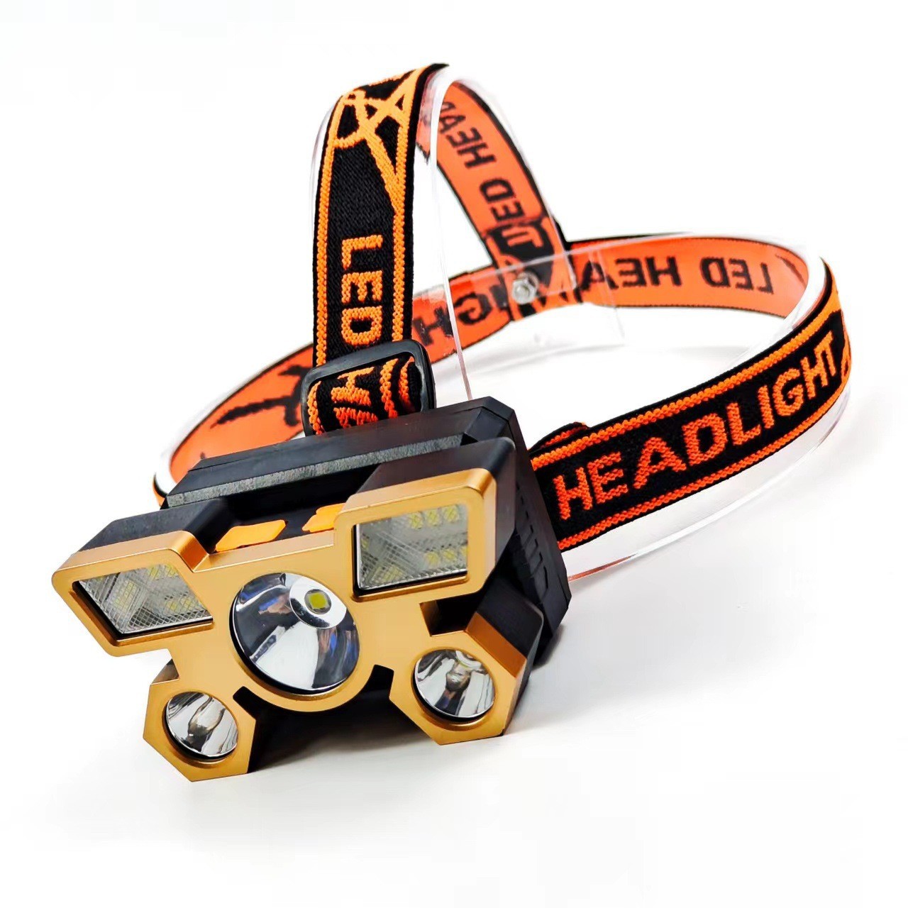 充電式高輝度LEDヘッドランプ、ストロボライト付き、キャンプ - Outdoor Hunting Lights のレビューと価格