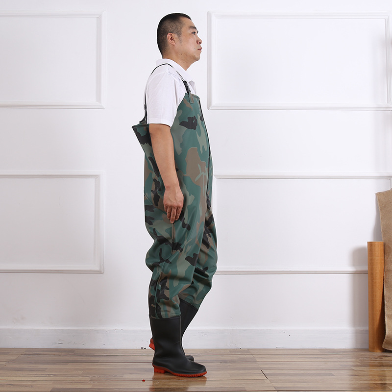 EU37-45 防水耐摩耗釣り服ブーツ屋外狩猟洗車オーバーオ - Hunting Outdoor Wear のレビューと価格
