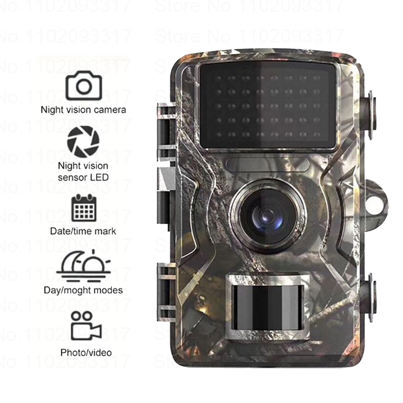 野生動物トレイルカメラ 16MP 1080P 赤外線ナイトビ - Hunting Outdoor Camera のレビューと価格