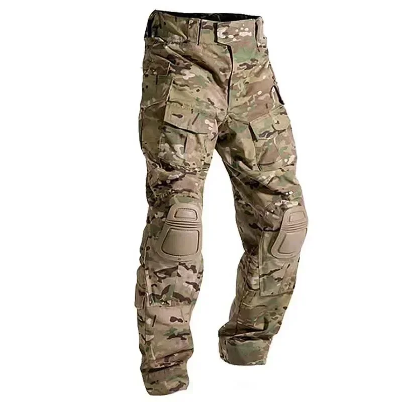 2025 アウトドアコンバットパンツ + 膝パッド男性戦術狩 - Hunting Outdoor Wear のレビューと価格