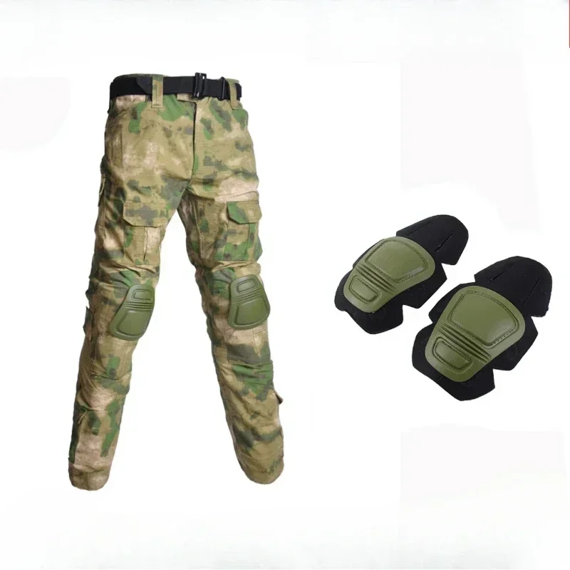 2025 アウトドアコンバットパンツ + 膝パッド男性戦術狩 - Hunting Outdoor Wear のレビューと価格