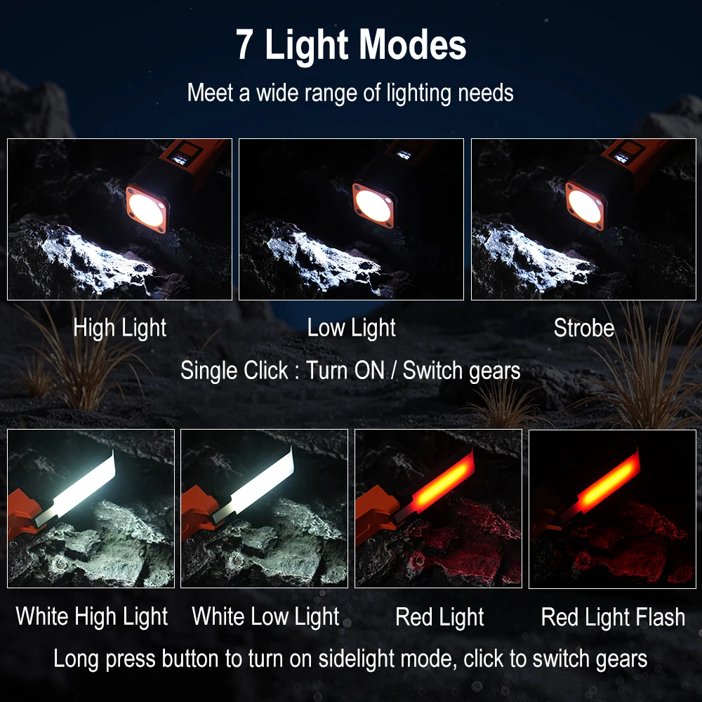 BORUiT 300LM LED 作業灯ズーム懐中電灯タイプ - Outdoor Hunting Lights のレビューと価格