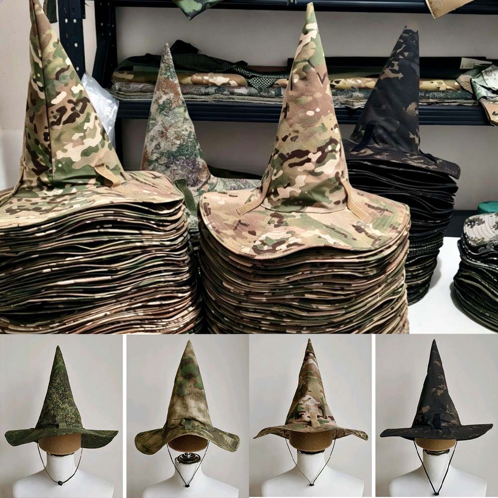 マジックウィザードハット戦術迷彩ハンティングブーニーハットエ - Outdoor Hunting Prints のレビューと価格