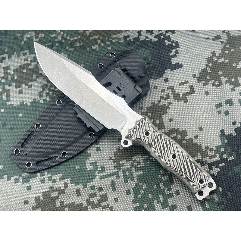 MB10 AUS-10鋼 アウトドア キャンプ サバイバルナ - Knife Hunting Fixed Blade のレビューと価格
