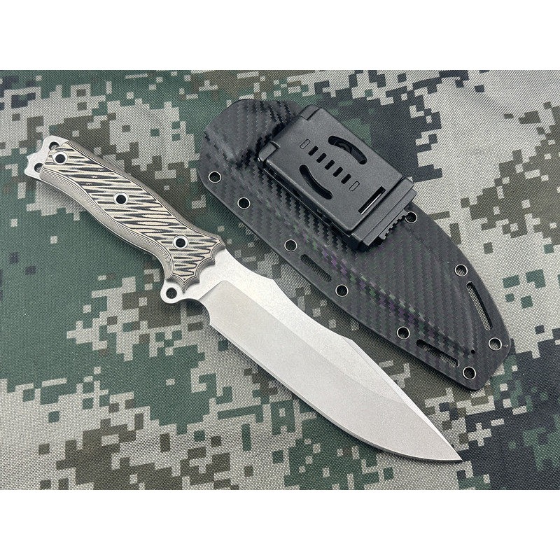 MB10 AUS-10鋼 アウトドア キャンプ サバイバルナ - Knife Hunting Fixed Blade のレビューと価格