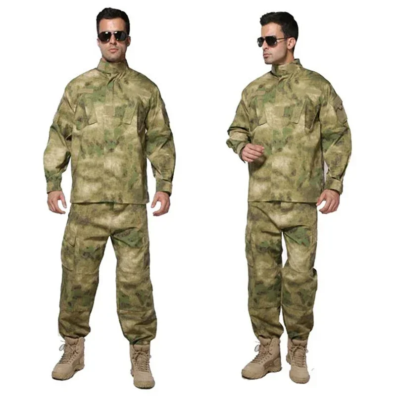 メンズミリタリーユニフォーム,戦術的な耐摩耗性スーツ,特殊部 - Hunting Outdoor Wear のレビューと価格