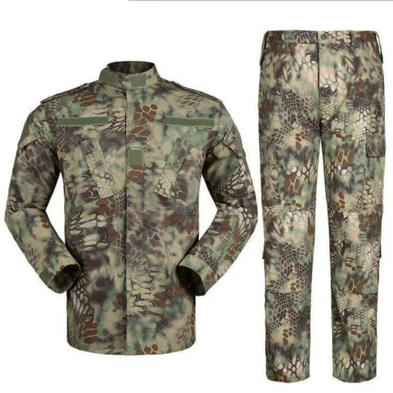 メンズミリタリーユニフォーム,戦術的な耐摩耗性スーツ,特殊部 - Hunting Outdoor Wear のレビューと価格