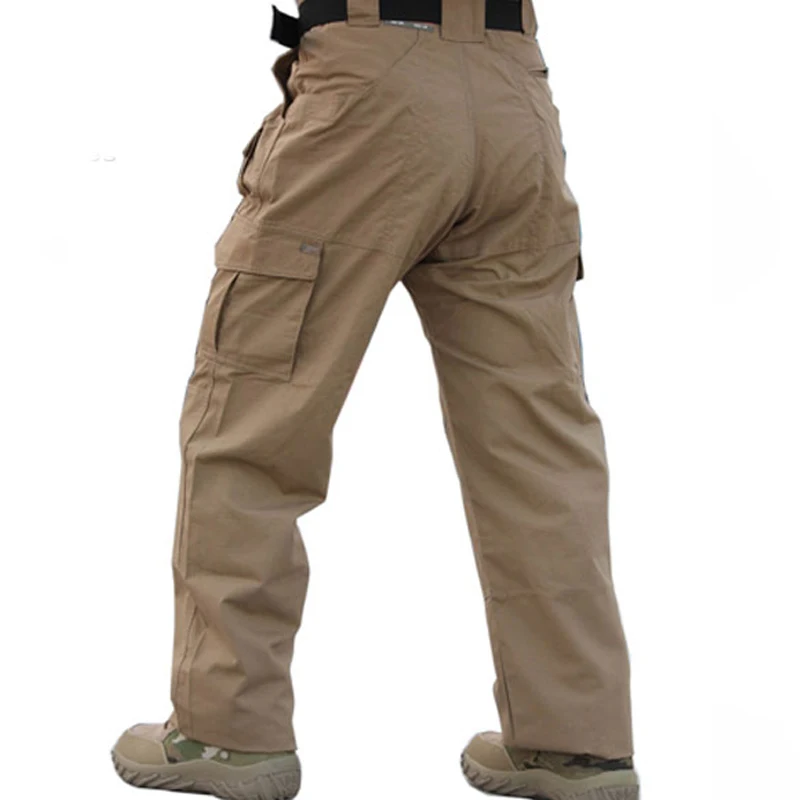 戦術的な戦士の摩耗戦術的なパンツ戦闘義務カーゴズボントレーニ - Hunting Outdoor Wear のレビューと価格