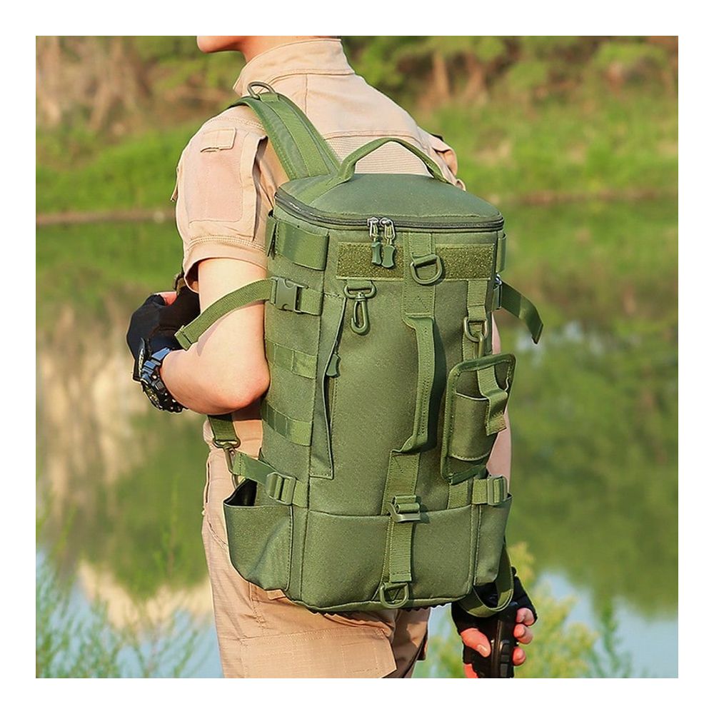 メンズ釣り用バックパック、ツールボックス収納付きワンショルダ - Outdoor Hunting Gear Storage のレビューと価格