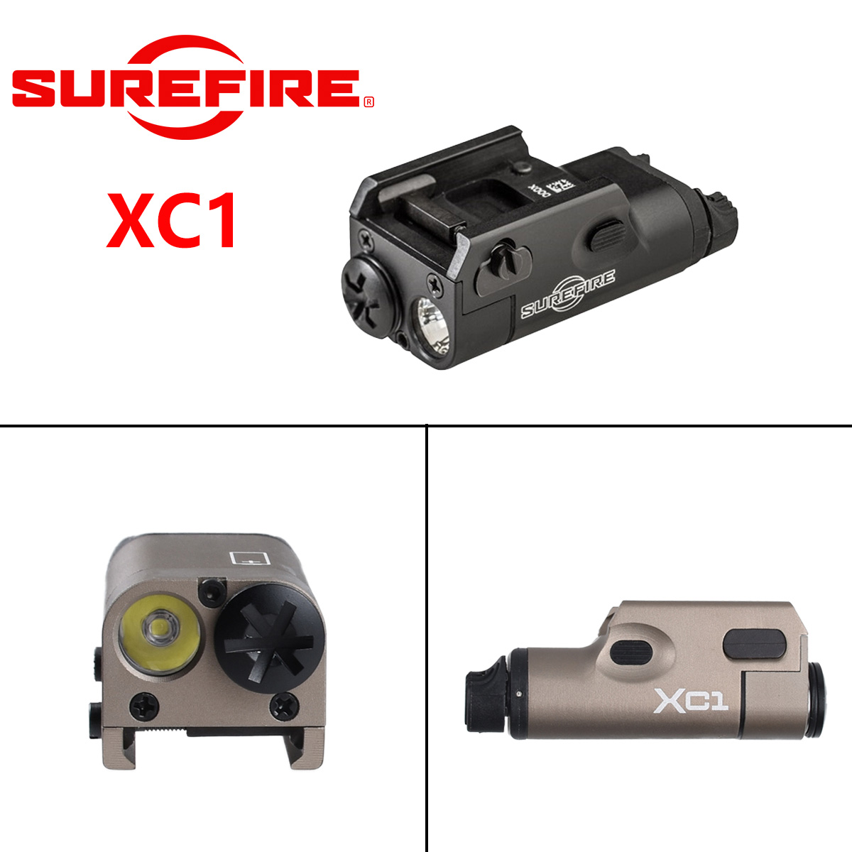 SureFire XC1 メタルエアソフトタクティカルピスト - Outdoor Hunting Lights のレビューと価格
