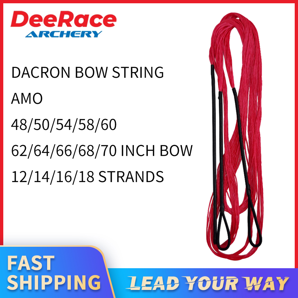 DeeRace リカーブボウストリング レッドダクロン素材  - Bow Stringer Tool のレビューと価格